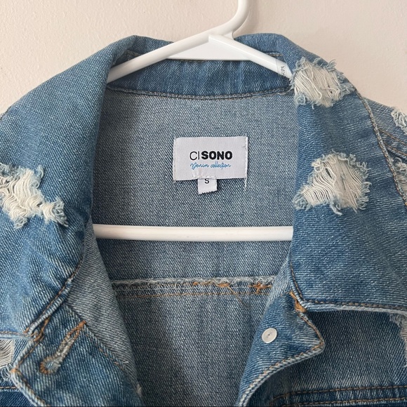 Ci Sono Denim Jean Jacket Size Small - Picture 3 of 9